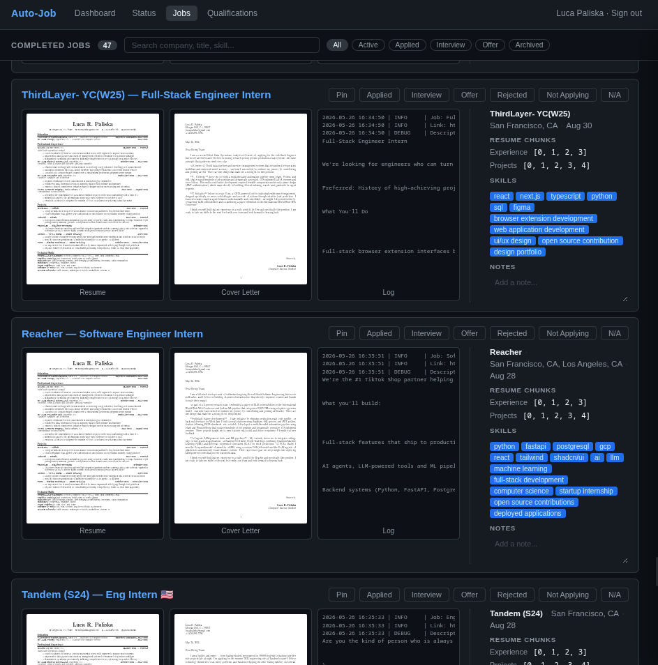 Project screenshot